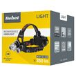 Lanterna frontala cu acumulator, 350 lm, Distanta de iluminare 200 m, stroboscop
