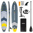 Paddleboard gonflabil, Rebel Active, dimensiuni 350x80x15 cm, Aripa centrala detasabila, glisabila