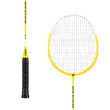 Set badminton, 4 rachete si 3 fluturasi, Fileu, 65 x 20.5 cm, husa cu curea reglabila