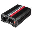 Invertor de tensiune, 24V-220V, putere 1000 W, 2 iesiri, Conectare la bricheta