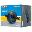 Roata pentru abdomen, max 100 kg, covoras 16.5 x 33.5 x 0.8 cm, PP, PPR, oțel