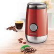 Rasnita electrica de cafea, putere 150W, 50 g, 2 lame inoxidabile, rosie
