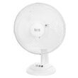 Ventilator de masa, 3 viteze, Teesa Alb, 35 W, Diametru 34 cm