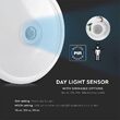 Plafoniera led cu senzor de miscare, lumina rece 6400K, 900 lm, 12 W, 220-240V