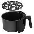 Friteuza cu aer cald, digitala, 1.8 Litri, 1000W, 3 Programe, Timer, Negru