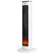 Aeroterma turn, afisaj led, 1000 W / 2000 W, 850x140x140 mm, Alba