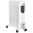 Calorifer electric cu 11 elementi, putere 2500 W, 3 trepte de incalzire, termostat reglabil
