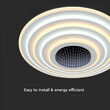 Plafoniera led, Dimabil, 125 W, 13100 lm, 3000K-6000K, IP20