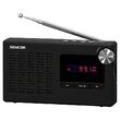 Radio portabil FM, antena telescopica, 1.2W, USB, Intrare audio Jack 3.5 mm, suprafata cauciucata