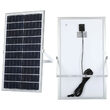 Proiector led cu incarcare solara 35W, 6000K, 2450 lm, telecomanda, 325 x 85 x 280 mm