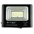 Proiector led cu incarcare solara 35W, 6000K, 2450 lm, telecomanda, 325 x 85 x 280 mm