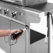 Gratar cu 3 arzatoare pe gaz, 10.8 kW, Teesa BBQ, Inox/Fonta, Otel, 4 x roti