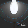 Bec led, E27, putere 36W, 4000K Alb neutru, CIP Samsung