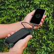 Powerbank cu incarcare solara, 30000mAh, 2x USB, USB-C, Negru, 3 A, 20 W
