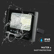 Proiector led cu incarcare solara 12W, 6000K, 550 lm, telecomanda, 205 x 50 x 170 mm