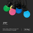 Instalatie led 30 lm, 7.5 W, IP44, Multicolora, Telecomanda