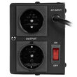 Stabilizator de tensiune automat 2000 VA / 1400 W, 2 x Shucko, 150 - 270 V AC, Monofazat, 117 x 197 x 90 mm