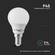 Bec led P45, E14, putere 4.5W, 3000K Alb cald, CIP Samsung