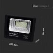 Proiector led cu incarcare solara 40W, 6000K, 3100 lm, telecomanda, 353 x 90 x 304 mm