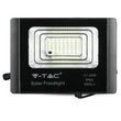 Proiector led cu incarcare solara 12W, 6000K, 550 lm, telecomanda, 205 x 50 x 170 mm
