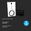 Proiector led cu incarcare solara 40W, 6000K, 3100 lm, telecomanda, 353 x 90 x 304 mm