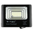 Proiector led cu incarcare solara 16W, 6000K, 1050 lm, telecomanda, 247 x 65 x 210 mm