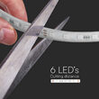 Kit banda led SMD5050, 5m, 24V, RGB, IP65, controller, telecomanda, alimentator