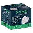 Senzor de miscare incastrabil, max 16 m, 360 grade, Alb, IP20, 300W