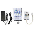 Kit banda led SMD5050, 5m, 24V, RGB, IP20, controller, telecomanda, alimentator