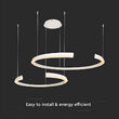 Candelabru led 50W, Dimabil, Lumina neutra 4000K, 1100 x 800 x 1200 mm