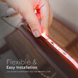 Kit banda led SMD5050, 5m, 24V, RGB, IP20, controller, telecomanda, alimentator