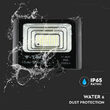 Proiector led cu incarcare solara 16W, 6000K, 1050 lm, telecomanda, 247 x 65 x 210 mm