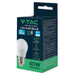 Bec led, forma G45, E27, putere 4.5W, 3000K Alb cald, CIP Samsung