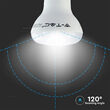 Bec led R63, E27, putere 8.5W, 6500K Alb rece, CIP Samsung