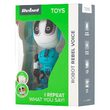 Robot interactiv cu microfon si difuzor, Blue Robo 120 x 55 x 50 mm