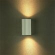 Aplica led cu soclu 2xGU10, Fara bec, Rotunda, max 35W, Aluminiu, 150 x 68 x 92 mm, IP44