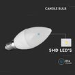 Bec led E14, C37, putere 4.5W, 4000K Alb neutru, CIP Samsung