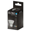 Bec led GU10, putere 8W, 220-240V, 6400K, alb rece