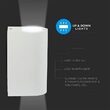 Aplica led cu soclu 2xGU10, Fara bec, Rotunda, max 35W, Aluminiu, 150 x 68 x 92 mm, IP44