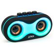 Boxa portabila iluminata led, 2x7W Bluetooth, USB, microSD & AUX, 196x67x103mm