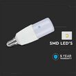Bec led, forma T37, E14, putere 7.5W, 6500K Alb rece