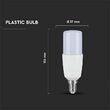 Bec led, forma T37, E14, putere 7.5W, 6500K Alb rece