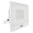 Proiector cu senzor de miscare, 50 W, 6400K, 4000 lm, IP65, Aluminiu, Alb
