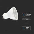 Bec led GU10, putere 8W, 220-240V, 6400K, alb rece