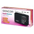 Radio portabil FM, antena telescopica, 2W, USB, MicroSD, Intrare audio Jack 3.5 mm