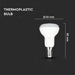 BEC LED R50 E14 4.8W 6400K ALB RECE, CIP SAMSUNG