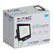 Proiector cu senzor de miscare, 50 W, 6400K, 4000 lm, IP65, Aluminiu
