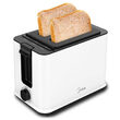 Prajitor de paine cu 6 niveluri de rumenire, 2 felii, 950 W, Alb/Negru