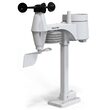 Statie meteo profesionala WiFi, Prognoza meteo, temperatura, umiditate, viteza si directia vantului, pluviometru, barometru, 118x192.5x21 mm