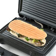 Sandwich maker 750W, Placi Antiaderente, Dimensiuni placi gratar 215 x 125 mm